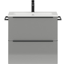 Waschtischunterschrank mit Waschbecken und Armatur