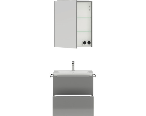 Waschtischunterschrank und Spiegelschrank für das Badezimmer