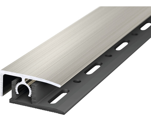 Profilé de finition aluminium acier inoxydable brossé anodisé 10x28x1000 mm