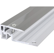 Profilé de finition aluminium acier inoxydable anodisé 15x45x1000 mm-thumb-0