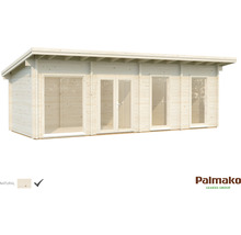 Gartenhaus Palmako Heidi inkl. Fußboden 882 x 393 cm natur