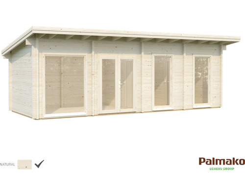 Holz Gartenhaus mit Fenstern und Doppeltür