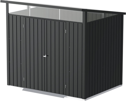 Mülltonnenbox mit Tür und Dach