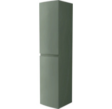 Armoire haute Baden Haus Vague couleur de façade vert foncé mat 40 x 170 x 40 cm 55280