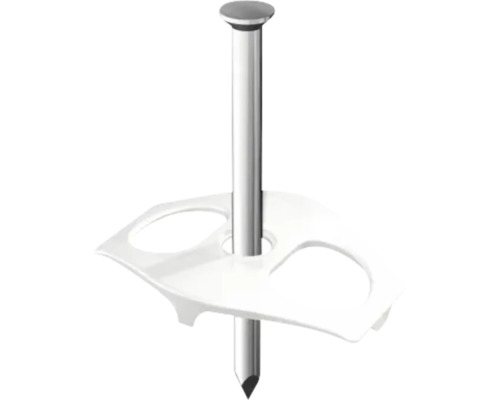 OBO 1996 70 Nagel-Fix 3,5x70 mm transparent 10 pièces avec clou 222876 Clou avec support en plastique