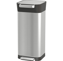 Poubelle à pédale Joseph & Joseph Titan 20 20 l acier inoxydable mat brossé