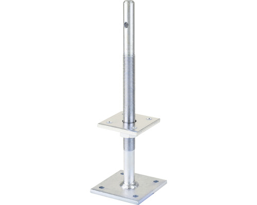I-Pfostenträger zum Aufschrauben verstellbar 100-230 mm galv. verzinkt, dickschichtpassiviert