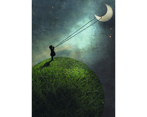 Postkarte Chasing The Moon 10,5x14,8 cm