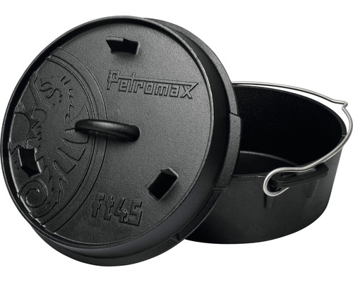 Petromax faitout en fonte avec couvercle et anse