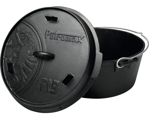 Petromax Feuertopf mit Deckel und Henkel