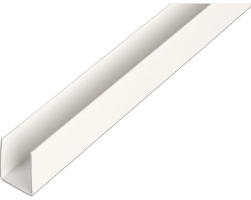 Profilé en U en plastique