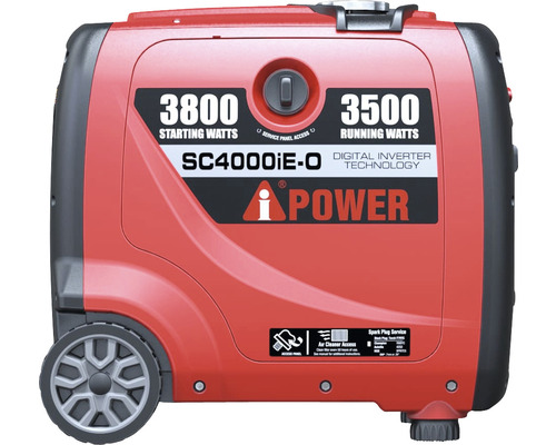 iPower SC4000iE-O Digital Inverter Stromerzeuger mit 3800 Startwatt und 3500 Laufwatt