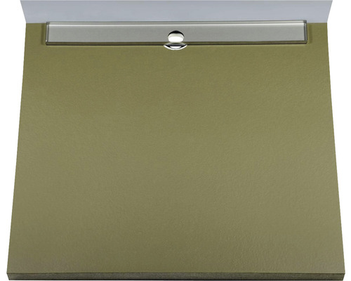 Quadratische Duschwanne mit Ablauf