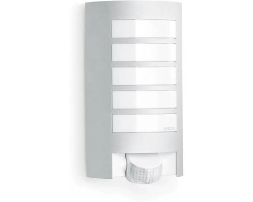 Applique extérieure avec capteur Steinel 1 ampoule 279x155 mm L 12 S aluminium Luminaire extérieur Steinel avec détecteur de mouvement