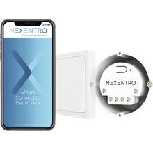 Système de maison intelligente Nexentro avec smartphone et interrupteur