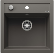Évier en granit avec écoulement et logo Blanco