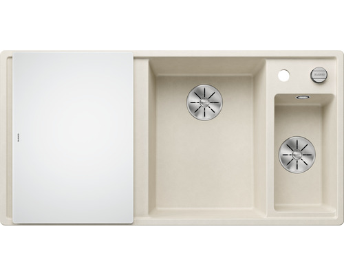 Évier avec planche à découper