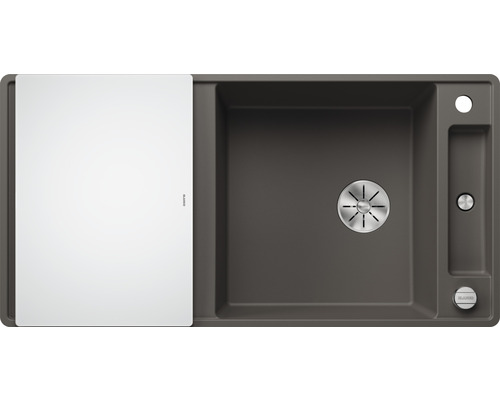 Évier avec planche à découper