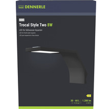 Aufsteckleuchte LED Dennerle Trocal Style Two 8 W 6500 K