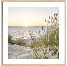 Gerahmtes Bild Nordic Beach Atmosphere II 53x53 cm
