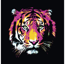 Illustration eines Tigerkopfes