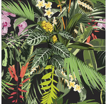 Motifs de plantes et de fleurs tropicales