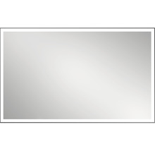 Miroir LED 65 x 100 cm noir