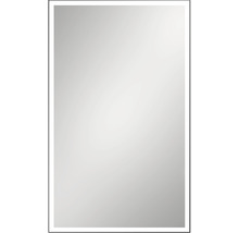 Miroir LED 65 x 100 cm noir