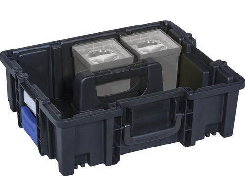 Boîte multiusage boîte à outils Industrial 440 x 150 x 355 mm noir