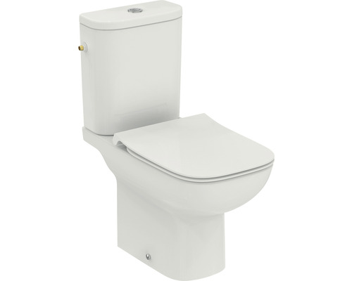 Lunette WC Ideal Standard - Abattant frein de chute Kheops blanc