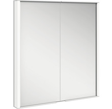 Spiegelschrank KEUCO Royal Match 65 x 15 x 70 cm silber 2-türig LED IP 20 Unterputz