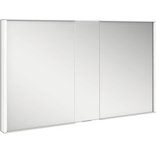 Spiegelschrank KEUCO Royal Match 120 x 15 x 70 cm silber 2-türig LED IP 20 Unterputz