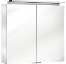 Spiegelschrank KEUCO Royal L1 80 x 15 x 74,2 cm verspiegelt 2-türig LED IP 24