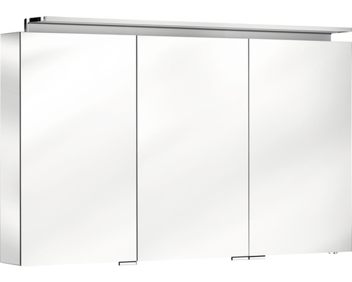 Spiegelschrank KEUCO Royal L1 120 x 15 x 74,2 cm verspiegelt 3-türig LED IP 24