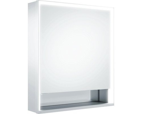 Armoire de toilette KEUCO Royal Lumos 65 x 16,5 x 73,5 cm argent 1 porte led IP 24