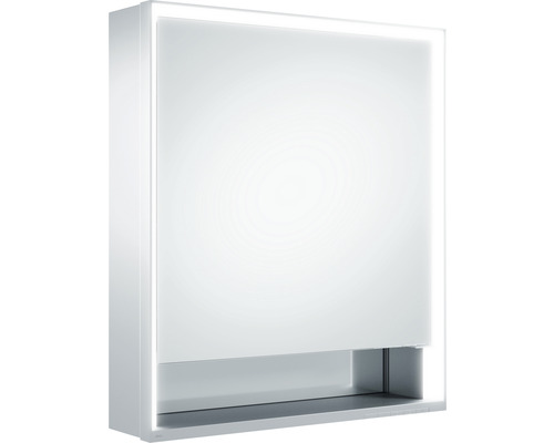 Armoire de toilette KEUCO Royal Lumos 65 x 16,5 x 73,5 cm argent 1 porte led IP 24