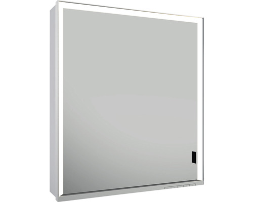 Armoire de toilette KEUCO Royal Lumos 65 x 16,5 x 73,5 cm argent 1 porte led IP 24