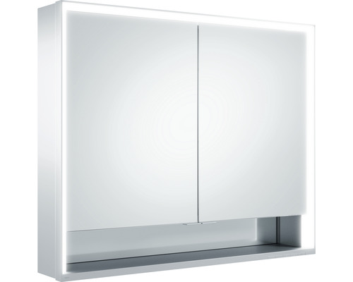 Armoire de toilette KEUCO Royal Lumos 90 x 16,5 x 73,5 cm miroir 2 portes LED IP 24
