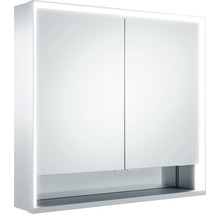 Armoire de toilette KEUCO Royal Lumos 70 x 16,5 x 73,5 cm argent 2 portes led IP 24