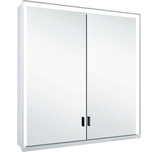 Armoire de toilette KEUCO Royal Lumos 70 x 16,5 x 73,5 cm argent 2 portes led IP 24