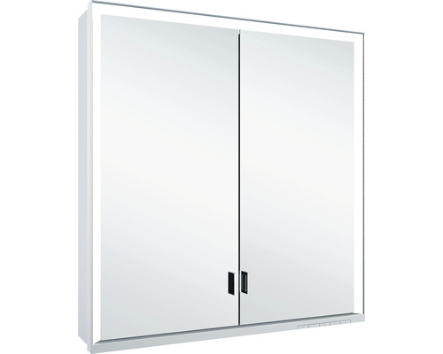 Armoire de toilette KEUCO Royal Lumos 70 x 16,5 x 73,5 cm miroir 2 portes LED IP 24