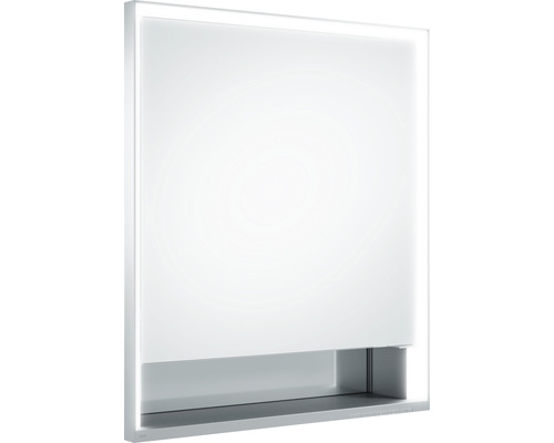 Spiegelschrank KEUCO Royal Lumos 65 x 16,5 x 73,5 cm silber 1-türig LED IP 24 Unterputz 712