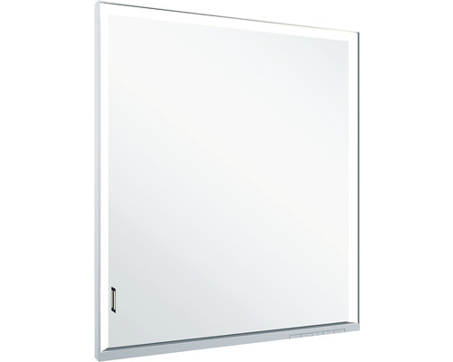 Spiegelschrank KEUCO Royal Lumos 65 x 16,5 x 73,5 cm silber 1-türig LED IP 24 Unterputz 721