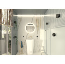 Miroir de salle de bains Miroir Cordia ROUND LINE BACKLIGHT Ø 60 cm IP 44-thumb-2
