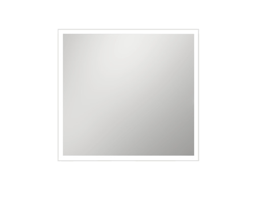 LED Spiegel ALU 65 x 80cm silver