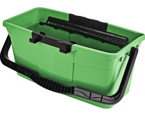 Seau de nettoyage vert avec essoreur