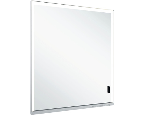 Armoire de toilette KEUCO Royal Lumos 65 x 16,5 x 73,5 cm argent 1 porte led IP 24 encastré