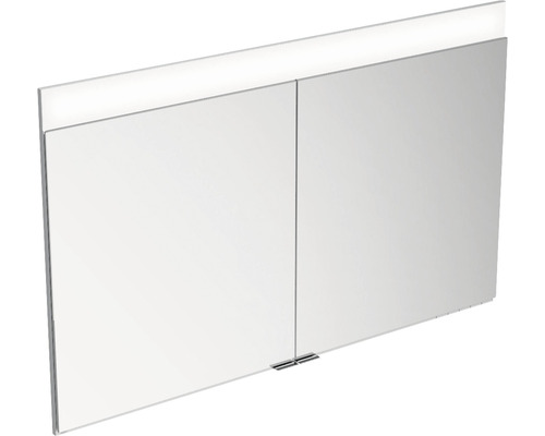 Spiegelschrank KEUCO Edition 400 106 x 15,4 x 65 cm alufarben 2-türig LED IP 24
