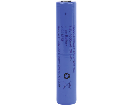 Batterie de rechange Lumakpro pour lampe de poche sur batterie 235 LD 10581064 noir Batterie lithium-ion 26650, 7,2 V, 4000 mAh