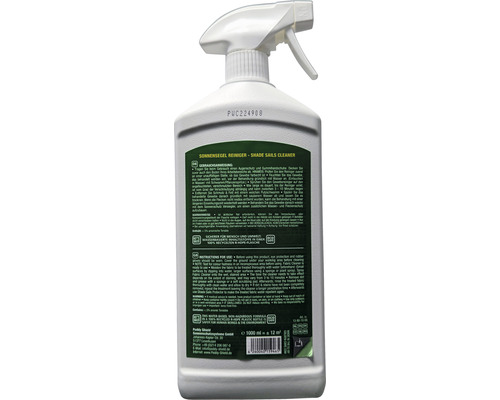 Vaporisateur de nettoyant pour voile d''ombrage